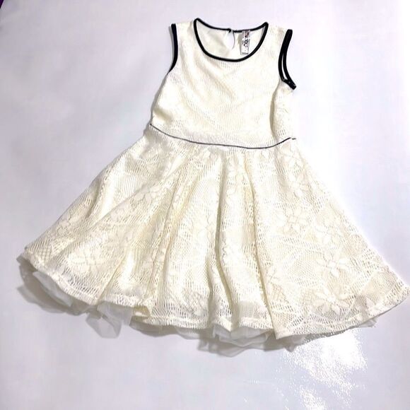 KnitWorks Girls Lace Dress - Picture 1 of 7